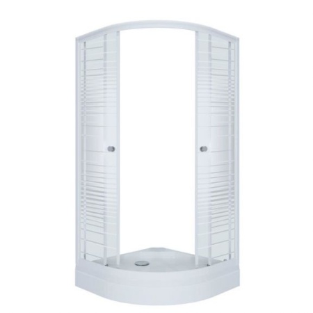 Душевое ограждение Triton Стандарт полосы 100*100*205 А с поддоном