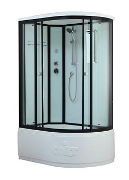 Душевая кабина Timo Standart Т-6620 Black L 120*85*220