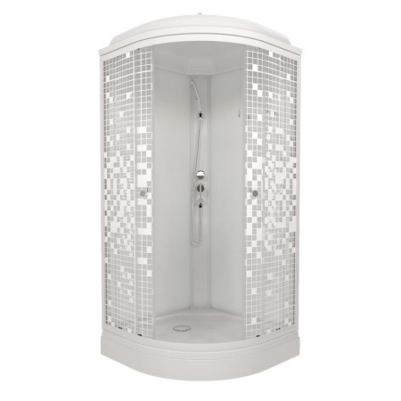 Душевая Кабина Тритон  Мозаика 90*90 А  ДН4 низкий поддон 