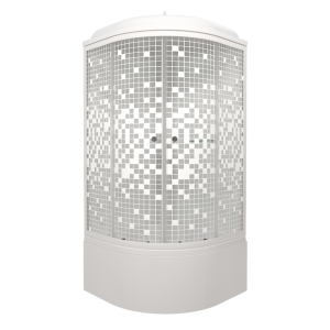 Душевая Кабина Тритон  Мозаика 90*90 Б ДН4 высокий  поддон 