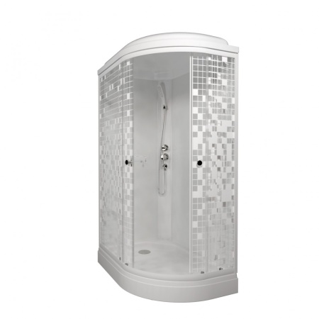 Душевая Кабина Тритон  Коралл 120*80 А Левая низкий поддон 