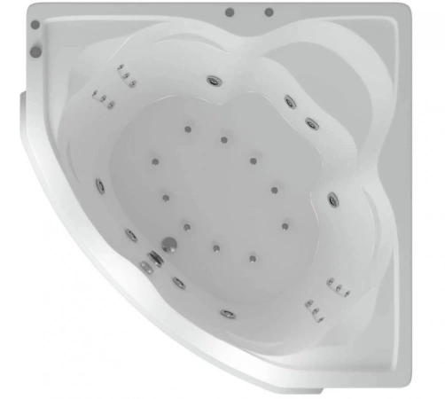 Акриловая ванна Aquatek Сириус 164х164 полный комплект 