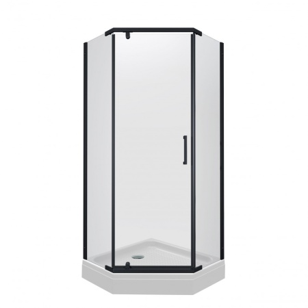 Душевое ограждение Triton Дека-Блэк 90*90*207 L/R с поддоном