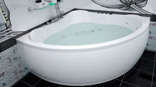 Акриловая ванна Aquanet Malta 150х150 комплект