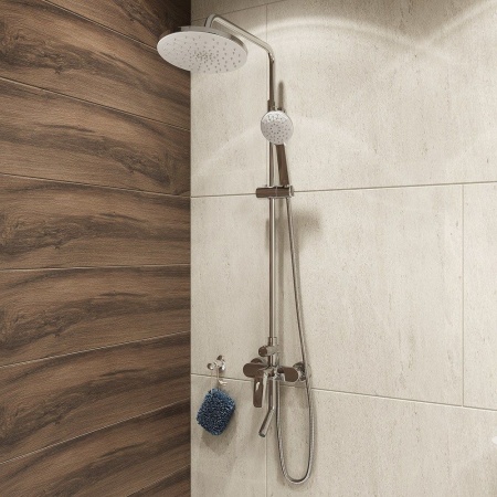 Смеситель для ванны с верхним душем, Male, IDDIS, MALSB3Fi06