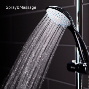 Душевой гарнитур с верхней лейкой, Milardo, 2403F21M76