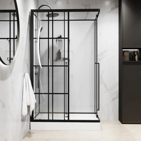 Душевая кабина Niagara Standart ST100/80/15QL/KL/BKT 100х80х225