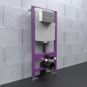 Система инсталляции для унитазов Triton-Pro EVO8015N с кнопкой 