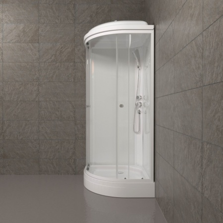 Душевая Кабина Экстра 88*88 А  низкий  поддон прозрачное стекло 