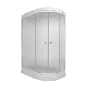 Душевая кабина Triton Коралл Лайт А 120х80  левая низкий поддон 