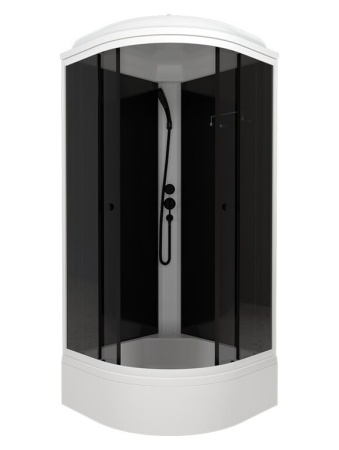 Душевая кабина Triton Грэй-Блэк В 90x90 средний поддон тонированное стекло 