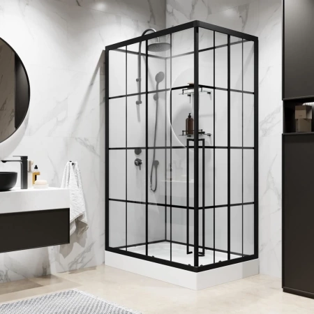 Душевая кабина Niagara Standart ST100/80/15QL/KL/BKT 100х80х225