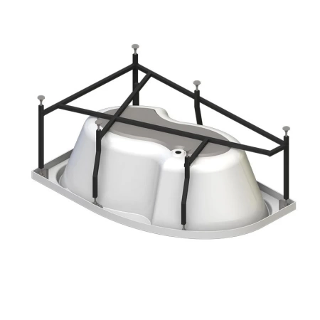 Акриловая ванна Vannesa Ирма 160х105 L комплект