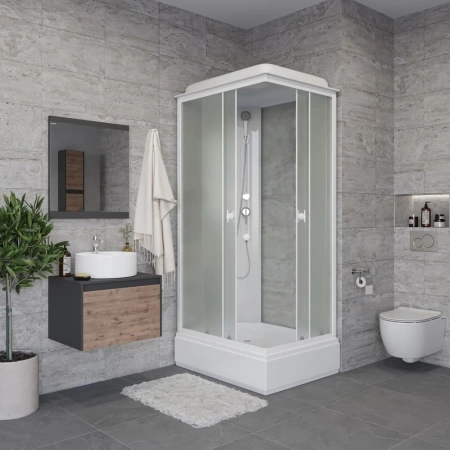 Душевая кабина Niagara Promo P110/80/26Q/MT 110х80х215 L/R