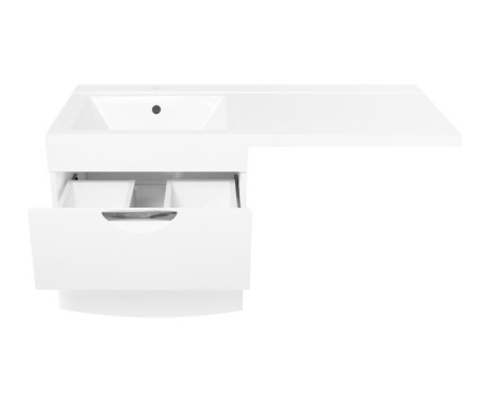 Тумба с раковиной Style Line Жасмин-2 120 L Люкс подвесная под стиральную машину