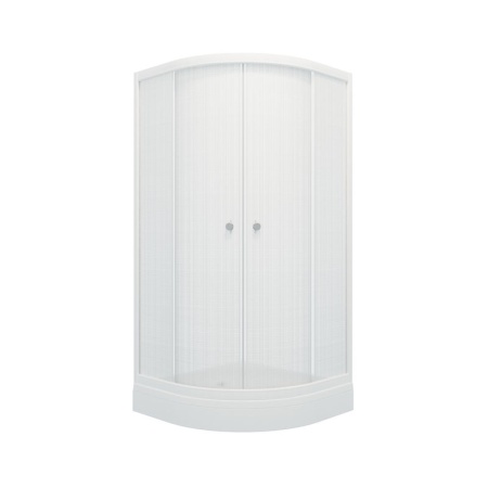 Душевое ограждение Стандарт 90х90 А  лён Уголок Тритон с низким поддоном Triton 