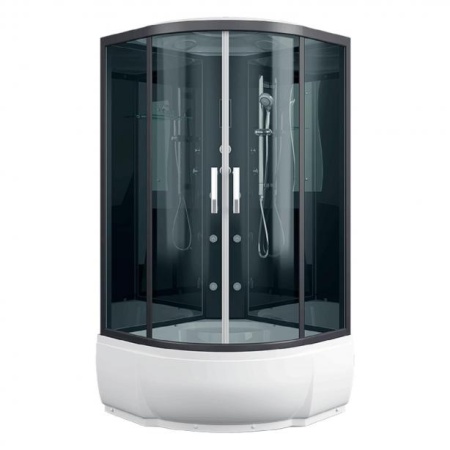 Душевая кабина Erlit ER5710TP-C24-RUS 100х100х215 тонированное стекло