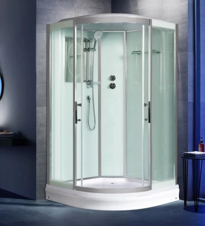 Душевая кабина WeltWasser WW500 Premium Emmer 12015 2 120х120х217 С НИЗКИМ  ПОДДОНОМ 