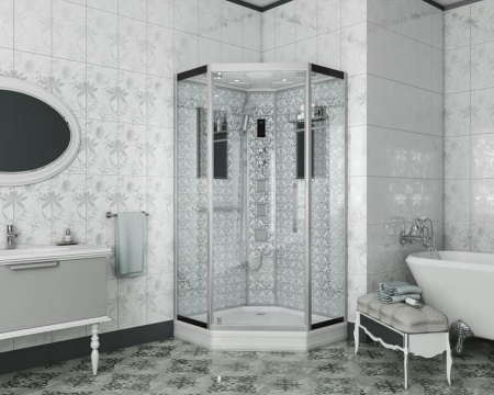 Душевая кабина Niagara Luxe NG-7717W 100х100х220 L/R