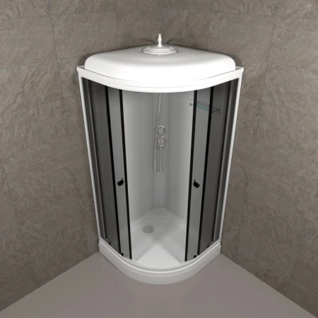 Душевая кабина Triton Грэй 90х90х217,5 низкий поддон 