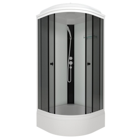 Душевая Кабина Тритон Грэй-Вайт 90*90 В полукруг средний поддон