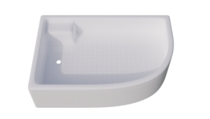 Душевой поддон Тритон  ПД18 120х80 средний, левый