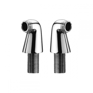 Комплект переходников Lemark LM8556СR для установки смесителя на борт ванны, 2 шт.