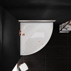 Акриловая ванна Vayer Boomerang 150х150 комплект 