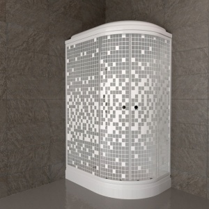 Душевая Кабина Коралл 120*80 А Левая низкий поддон 