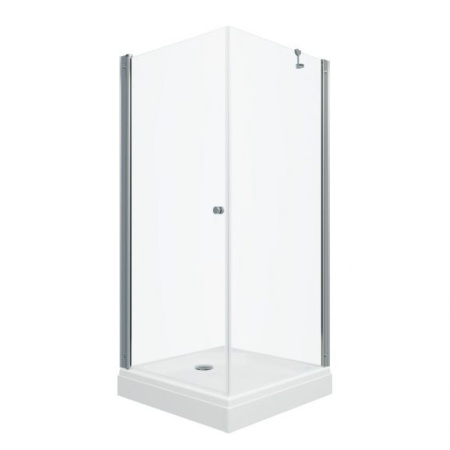 Душевое ограждение Triton Форта Хром 90*90*202 L R с поддоном