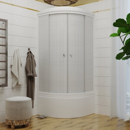 Душевая Кабина Тритон  Лён 90*90 Б ДН4 высокий поддон 