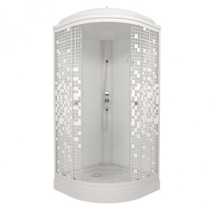 Душевая Кабина Тритон  Мозаика 90*90 А  ДН4 низкий поддон 