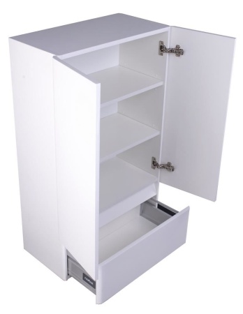 Шкаф Style Line Атлантика 60*100 антискрейч белый матовый