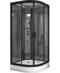 Душевая кабина Timo Premium Ilma 901 Black 100*100*203 без крыши