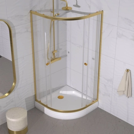 Душевое ограждение Triton Альфа-Голд 90*90*202 с поддоном