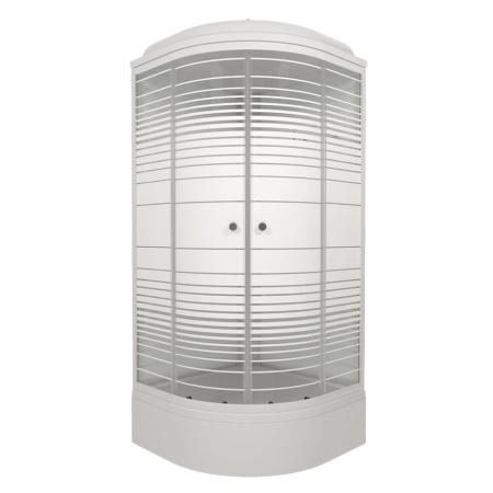 Душевая Кабина Тритон  Полосы 90*90 В ДН4 средний поддон