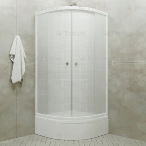 Душевое Ограждение Лён 100*100 В поддон средний  