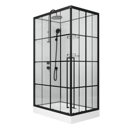 Душевая кабина Niagara Standart ST100/80/15QL/KL/BKT 100х80х225
