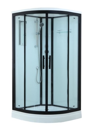 Душевая кабина Timo Standart Т-6609 Black 90х90х220