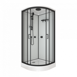 Душевая Кабина  Тритон Прайм-Блэк 90*90 А низкий поддон
