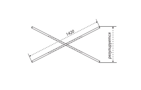 Каркас усиленный для прямоугольных ванн