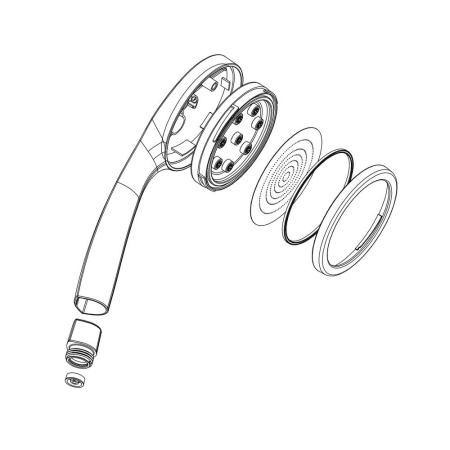 Лейка для душа, SpaHome, IDDIS, SPA1F00i18