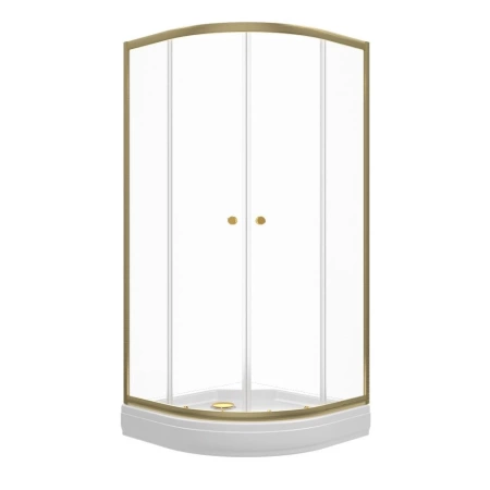 Душевое ограждение Triton Альфа-Голд 90*90*202 с поддоном