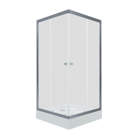 Душевой уголок "Вента-Хром", без поддона 900x900x1850