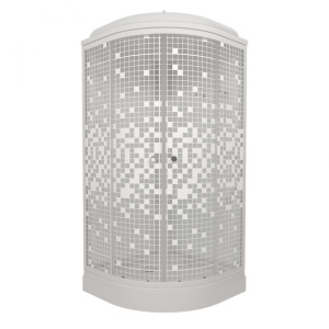 Душевая Кабина Тритон  Мозаика 90*90 А  ДН4 низкий поддон 