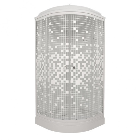 Душевая Кабина Тритон  Мозаика 90*90 А  ДН4 низкий поддон 