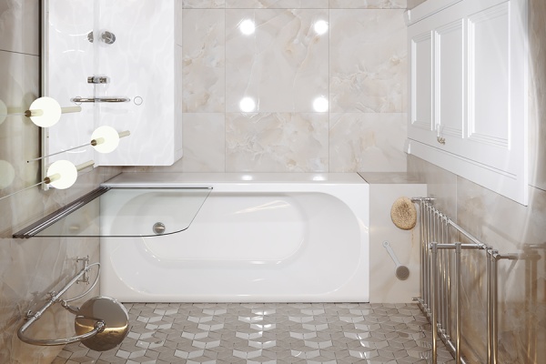 Акриловая ванна 1Acreal 170*75 1ACReal Тритон Токио 