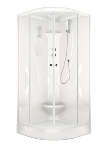 Душевая кабина Domani-Spa Elegance V1.2 90х90 матовые стекла