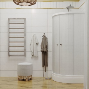 Душевое ограждение Стандарт 90х90 А  лён Уголок Тритон с низким поддоном Triton 