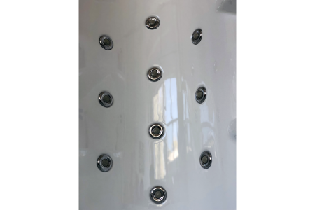 Душевая кабина RB 150ALP-C-CH (матовое) правая 150x100x225